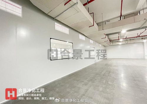 合景净化工程公司承建的广东锂电池洁净车间装修建设项目设备入场完成